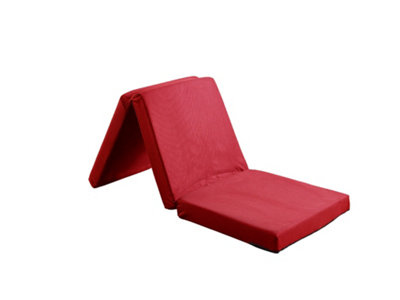 FUNC FOLDING BED アウトドア Folding Z Bed Mattress, Tri Folding Guest Bed, Lightweight, Space