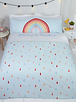 Follow Your Rainbow Double Duvet Cover and Pillowcase Set