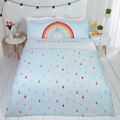 Follow Your Rainbow Duvet Set King Multi