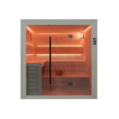 Fonteyn Infrared Sauna Luxor 220  - White Stone - Suitable for 5 people