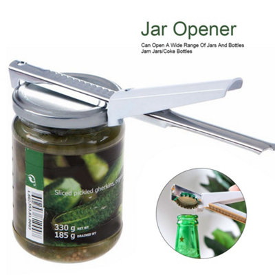Food Grade Stainless Steel Jar Opener Adjustable Bottle Opener Easily ...