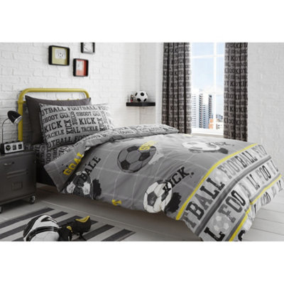 Football Crazy Kids Duvet Cover Set