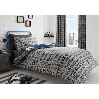 Football Crazy Kids Duvet Cover Set