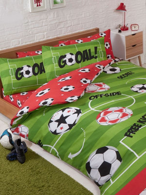 Football double duvet hotsell