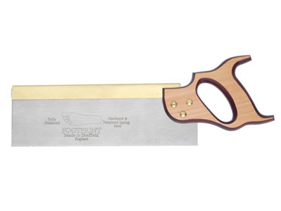 Footprint 12455 256 Brass Back Tenon Saw 250mm (10in) 15 TPI FOO25610