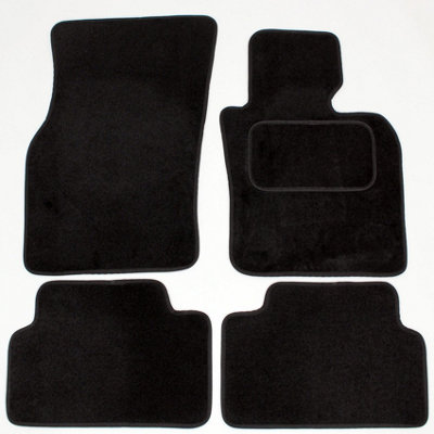 CARMAT TEXER Tappetini Auto Per Toyota Verso 2013-2018 - Tessuto, Nero