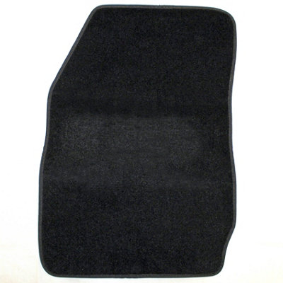 For Ford Fiesta Car Mats Tailored Carpet Mk7 2011 to 2017 4pcs Black Floor Set - 7