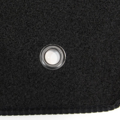 For Kia Picanto Tailored Car Floor Mats 2017 onwards 4pc Carpet Set Black - 8
