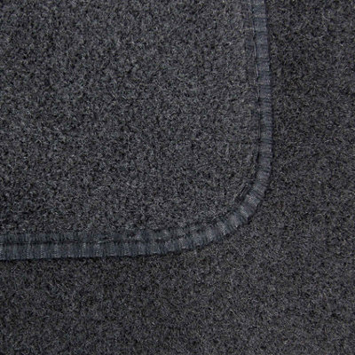 For Kia Picanto Tailored Car Floor Mats 2017 onwards 4pc Carpet Set Black - 9