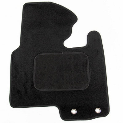 For Kia sportage mk3 Tailored Car Floor Mats 2010 to 2015 4pc Carpet Set Black - 4