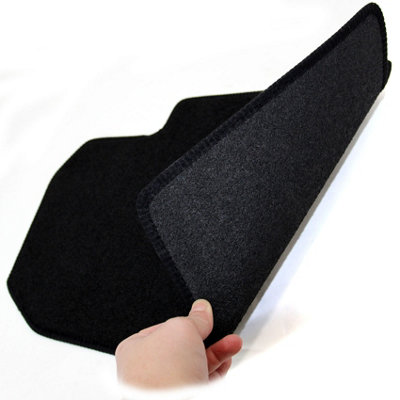 For Nissan Leaf Tailored Car Floor Mats 2018 onwards 4pc Carpet Set Black - 7