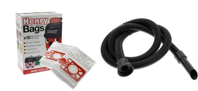 FOR NUMATIC REPLACMENT 2.5M HOSE AND PACK OF 10 NVM1CH BAGS