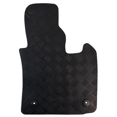 For VW Caddy Van Car Floor Mat 2010 to 2020 Tailored Rubber 2pc Set Volkswagen
