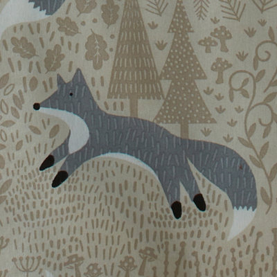 Foraging Fox Brushed Duvet Cover Set
