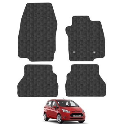 Ford B-Max 2012-2015 Car Floor Mats Rubber Tailored Fit Heavy-Duty Set 4pcs