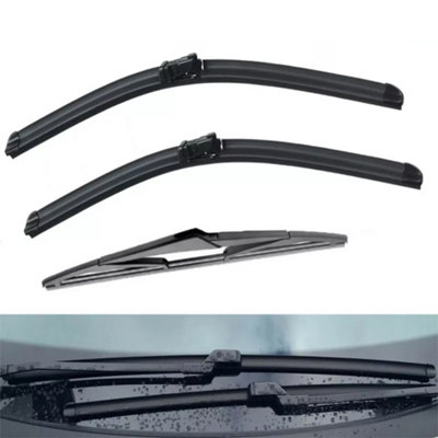 Ford Focus 2011-2018 Brand New Front and Rear windscreen wiper blades ...
