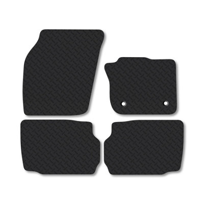 Rubber mats Pro-Line Ford Mondeo V from 2014 | Car accessories rubber mat flooring Premium