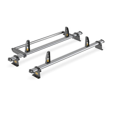 Ford Transit 2 Bar Roof Rack Ladder Roller for 2014 Suitable for L2H2 Van Guard Trade DIY at B Q