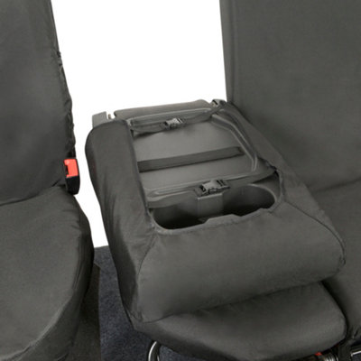 Ford Transit Connect Tailored Front Seat Covers (2014 Onwards) Black - UK Custom Covers