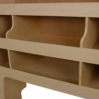 Ford Transit Custom Offside Plywood Van Shelving Unit - 8
