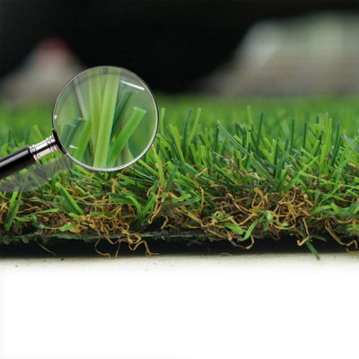 Forest 30mm Outdoor Artificial Grass, Pet-Friendly Artificial Grass,Fake Grass For Lawn-4m(13'1") X 4m(13'1")-16m²