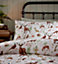 Forest Animals King Duvet Cover and Pillowcases Set