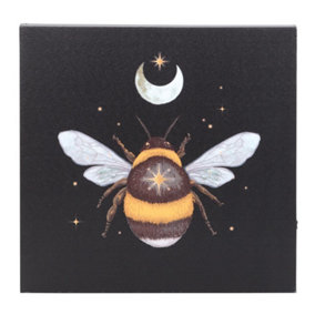 Forest Bee Light Up Canvas 30cm