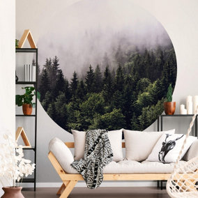 Forest Mist Mural - 144x144cm - 5433-R