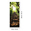Forest Steps Self-Adhesive Door Mural Sticker For All Europe Size 90Cm X 200Cm