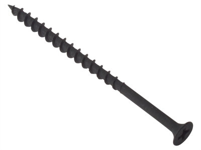 ForgeFix 100DWS100BP Drywall Screw Phillips Bugle Head SCT Black Phosp 4.2 x 100mm Box 100 FOR100DWS100