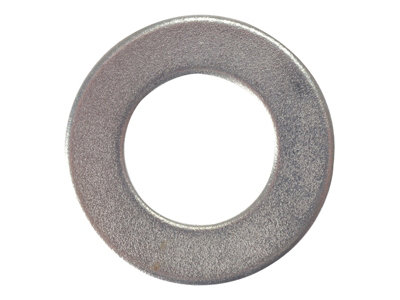 ForgeFix 100WASH4 Flat Washer Form B ZP M4 Bag 100 FORWASH4M