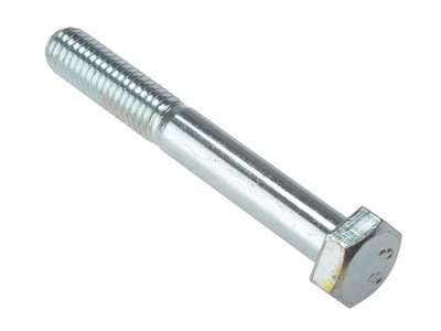 ForgeFix 10HTB10100 High Tensile Bolt 88 Grade Steel ZP M10 x 100mm Bag 10 FORHTB10100M