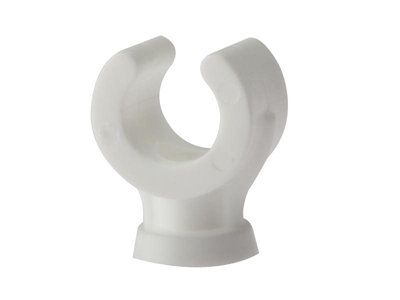 Forgefix 15mm Single Openlock Pipe Clips - 100 Pack for Central Heating ...