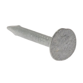 ForgeFix 212NLELH25GB Clout Nail Extra Large Head Galvanised 25mm (2.5kg Bag) FORELH25GB21