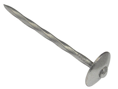 ForgeFix 500NLSH65B Spring Head Nail Galvanised 65mm (500g Bag) FORSH65B500