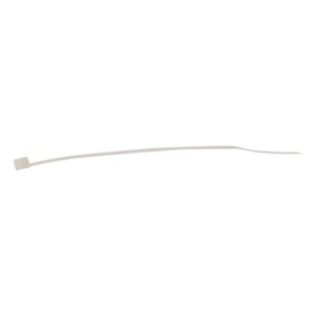 ForgeFix - Cable Tie Natural/Clear 4.6 x 200mm (Bag 100)