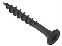 ForgeFix CARS4232 Carcass Screws Pozi Compatible SCT Black Phosphate 4.2 x 32mm Box 200 FORCARS4232