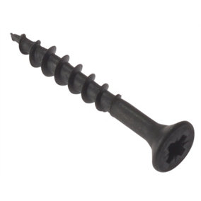 ForgeFix CARS4232 Carcass Screws Pozi Compatible SCT Black Phosphate 4.2 x 32mm Box 200 FORCARS4232