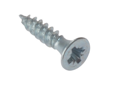 ForgeFix CSK11412ZP General Purpose Pozi Compatible Screw CSK TT ZP 1.1/4in x 12 Box 200 FORCSK11412Z