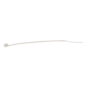 ForgeFix CT200N Cable Tie Natural/Clear 4.6 x 200mm (Bag 100) FORCT200N