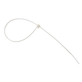 ForgeFix CT36848N Cable Tie Natural/Clear 4.8 x 368mm (Bag 100) FORCT36848N