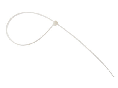 ForgeFix CT380N Cable Tie Natural/Clear 7.6 x 380mm (Bag 100) FORCT380N