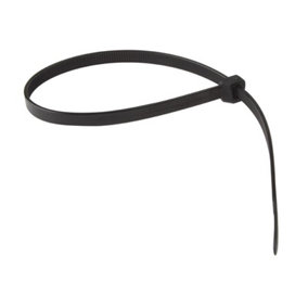 ForgeFix CT450B Cable Tie Black 8.0 x 450mm (Bag 100) FORCT450B