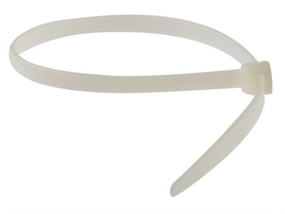 ForgeFix CT450N Cable Tie Natural/Clear 8.0 x 450mm (Bag 100) FORCT450N