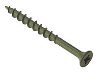 ForgeFix DS4550 Decking Screw Pozi Compatible ST Green Anti-Corrosion 4.5 x 50mm Box 200 FORDS4550