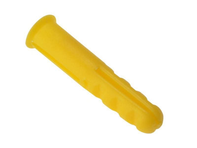 ForgeFix EXP2 Plastic Wall Plug Yellow No.4-6 Box 1000 FOREXP2