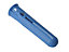 ForgeFix EXP5 Plastic Wall Plug Blue No.12-14 Box 1000 FOREXP5