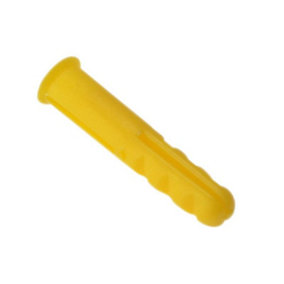 ForgeFix - Expansion Wall Plugs Plastic Yellow 4-6 ForgePack 60
