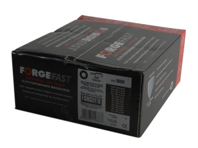 ForgeFix FFTPACK ForgeFast Torx Compatible Wood Screw Pack 1800 Piece