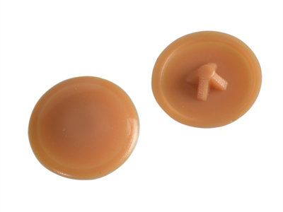 ForgeFix FPPCC4 Pozi Compatible Cover Cap Light Brown No.6-8 Forge Pack 50 FORFPPCC4 Price Comparisons | Compare The Build